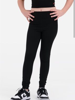 ethika Kids Black High-Waist Leggings